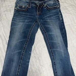 Miss me straight blue jeans